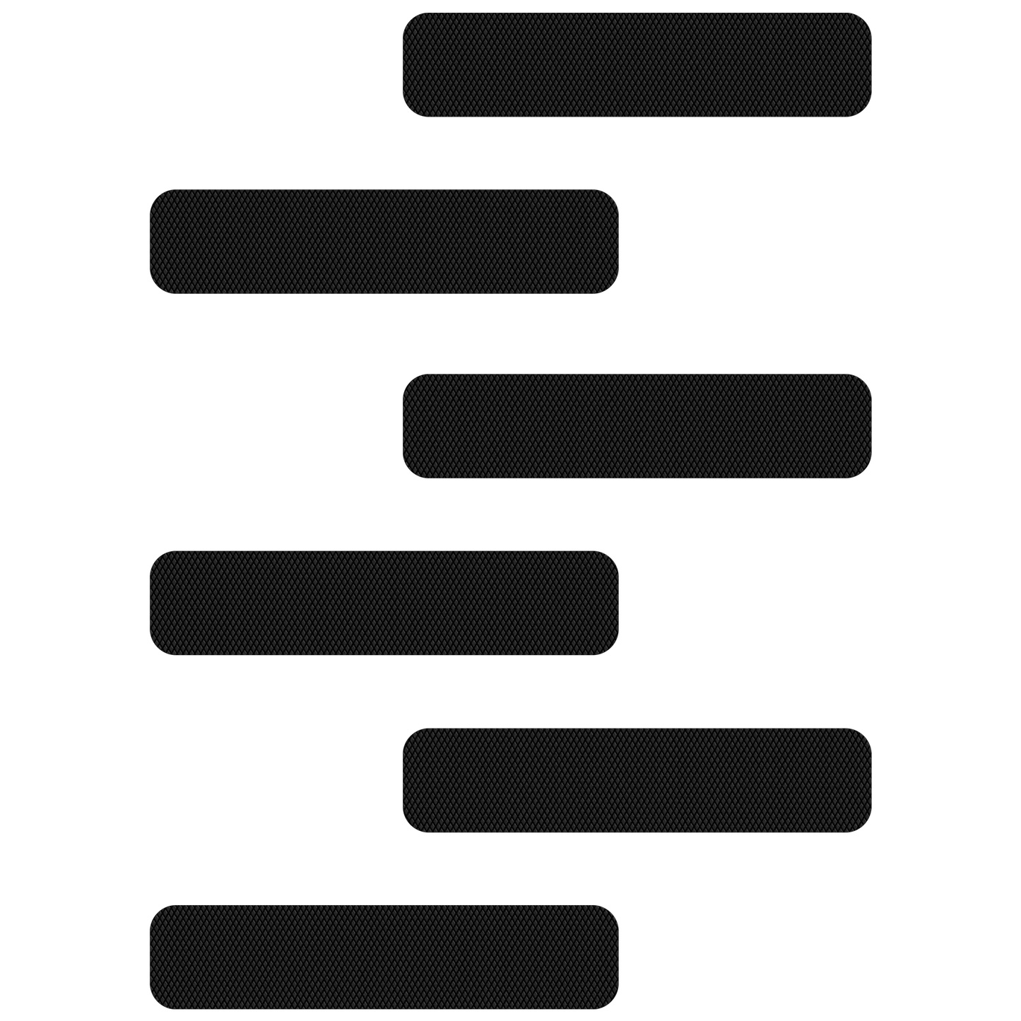 Kahuna Grip™ Non-Slip Safety Bath/Shower Step Treads