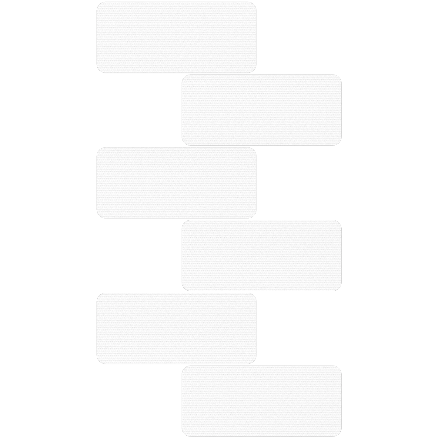 Kahuna Grip™ Non-Slip Safety Bath/Shower Step Treads