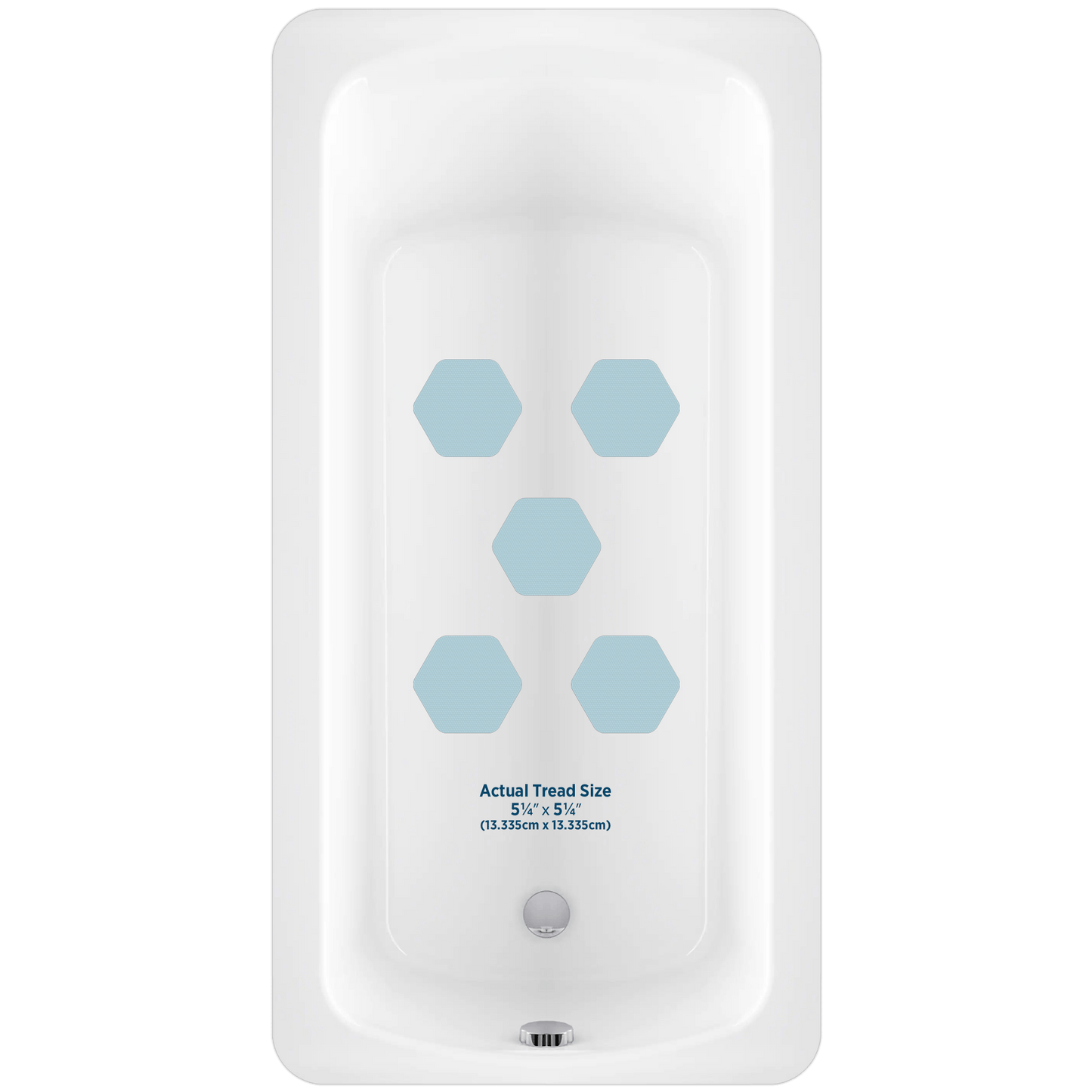 Kahuna Grip™ Non-Slip Safety Treads, Hex Shape