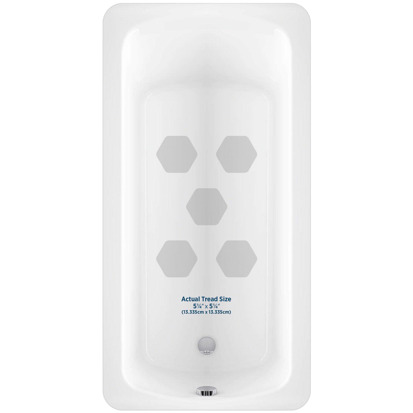 Kahuna Grip™ Non-Slip Safety Treads, Hex Shape