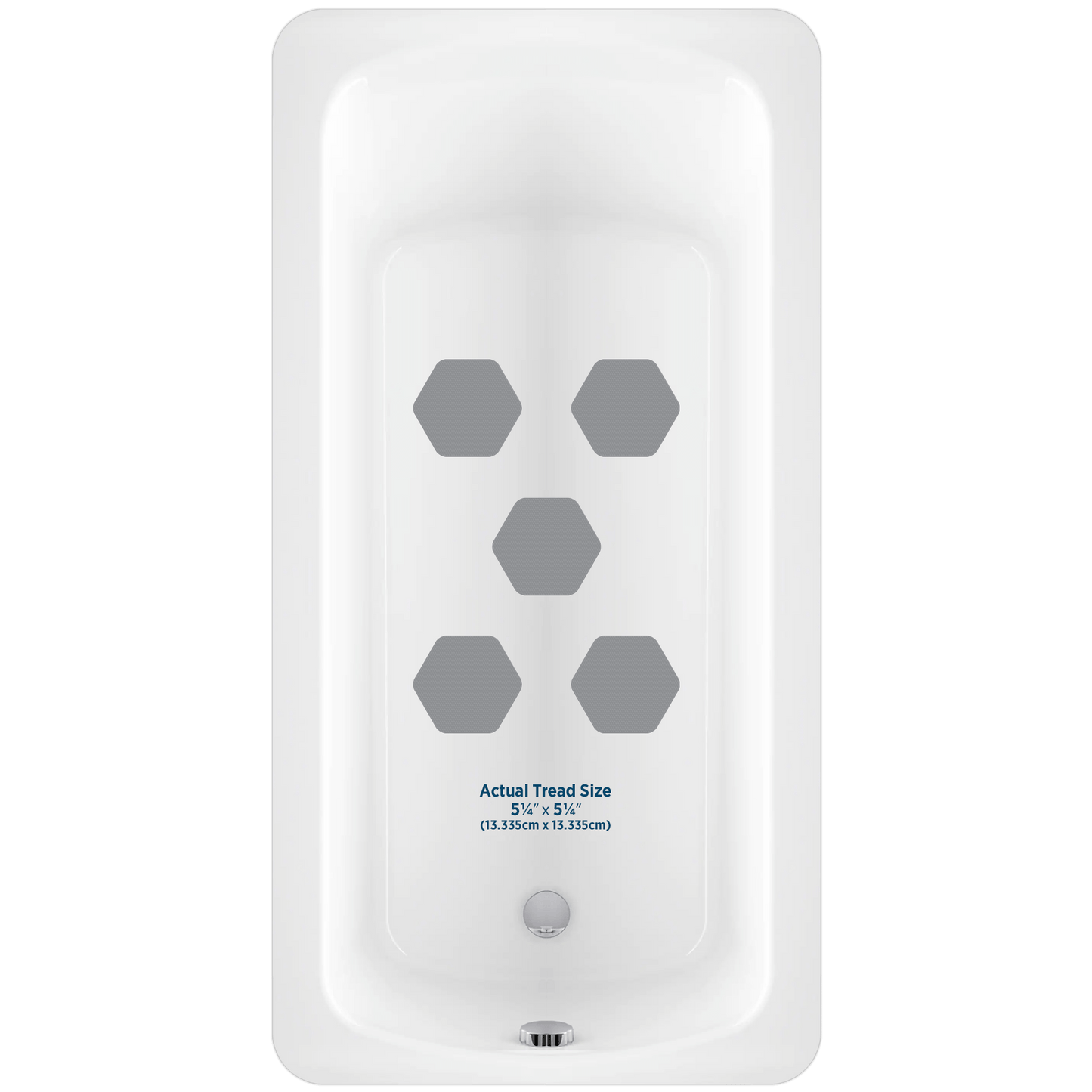 Kahuna Grip™ Non-Slip Safety Treads, Hex Shape