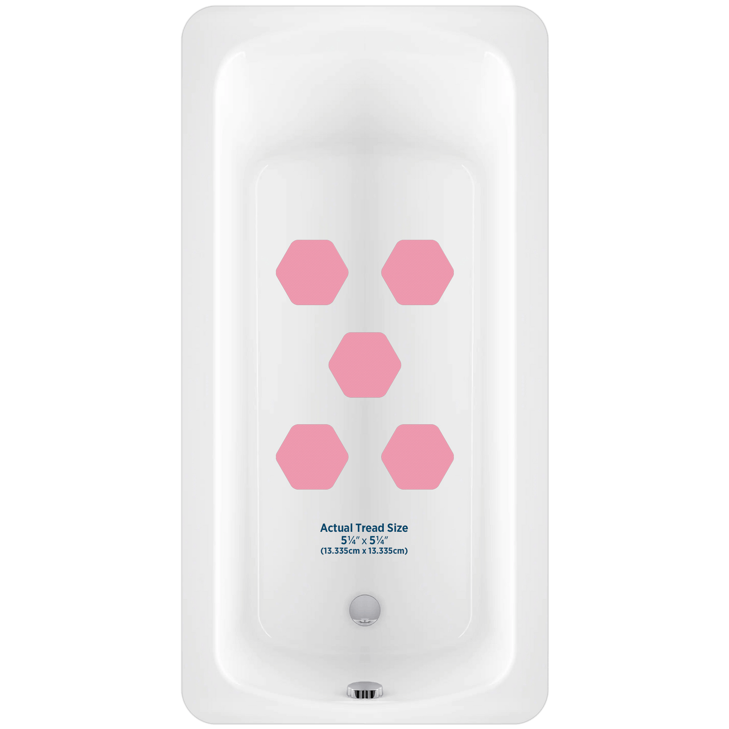 Kahuna Grip™ Non-Slip Safety Treads, Hex Shape