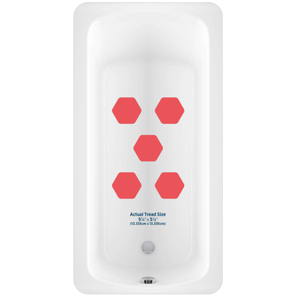 Kahuna Grip™ Non-Slip Safety Treads, Hex Shape