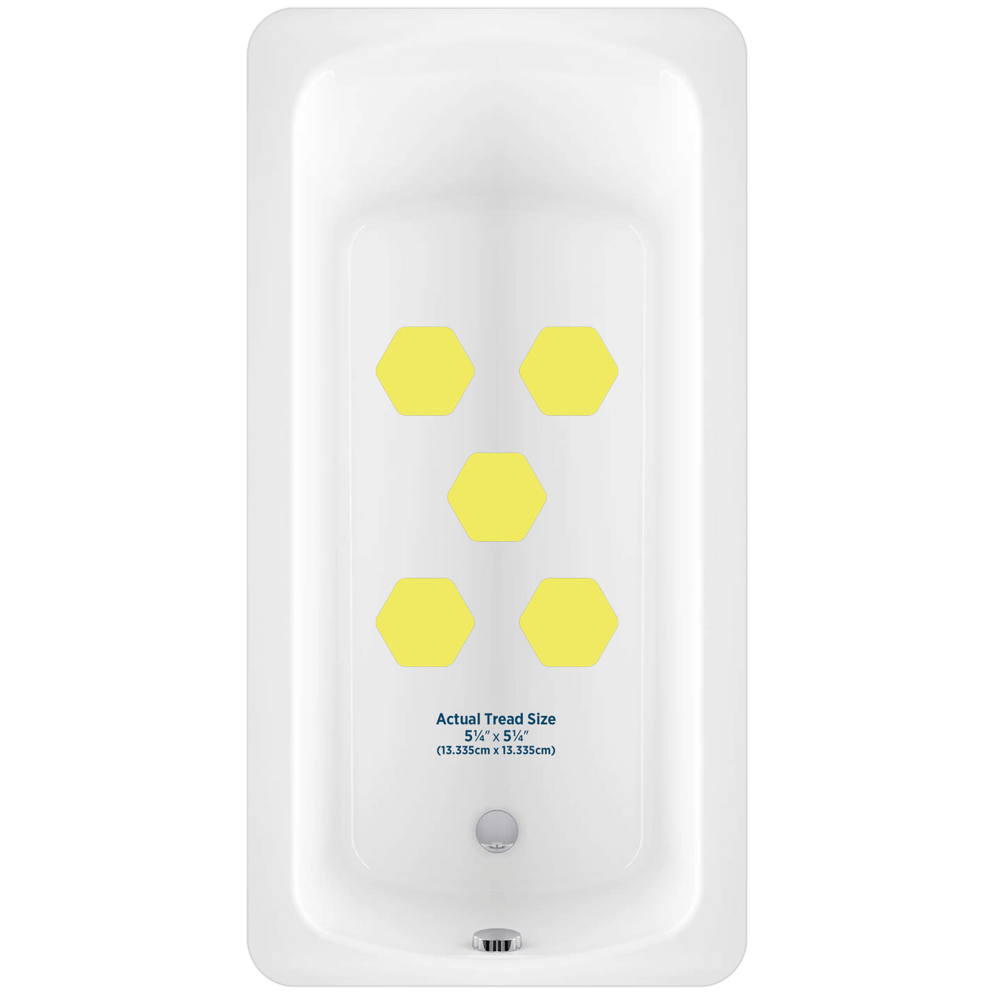 Kahuna Grip™ Non-Slip Safety Treads, Hex Shape