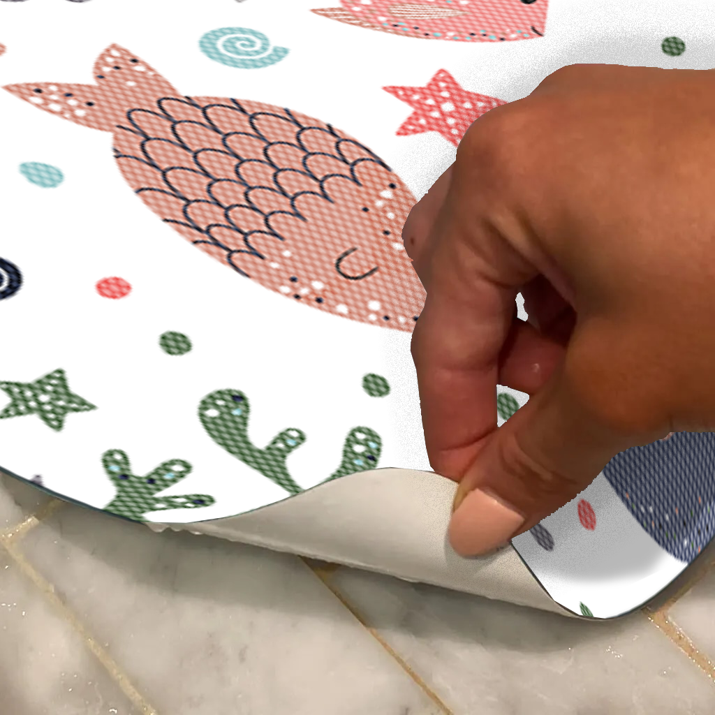 Shower Mat (w/ Drain Hole)