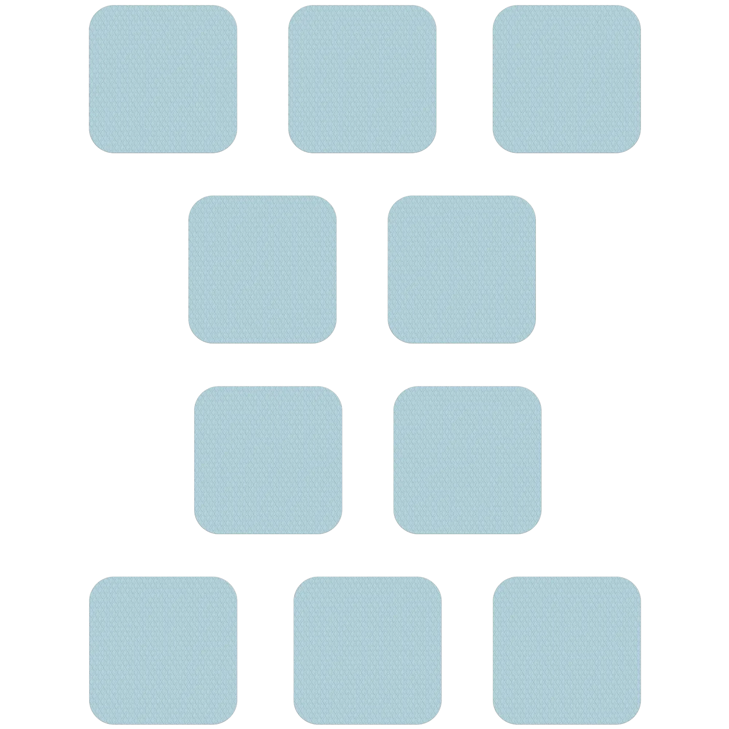 Kahuna Grip™ Non-Slip Safety Bath/Shower Treads, Square