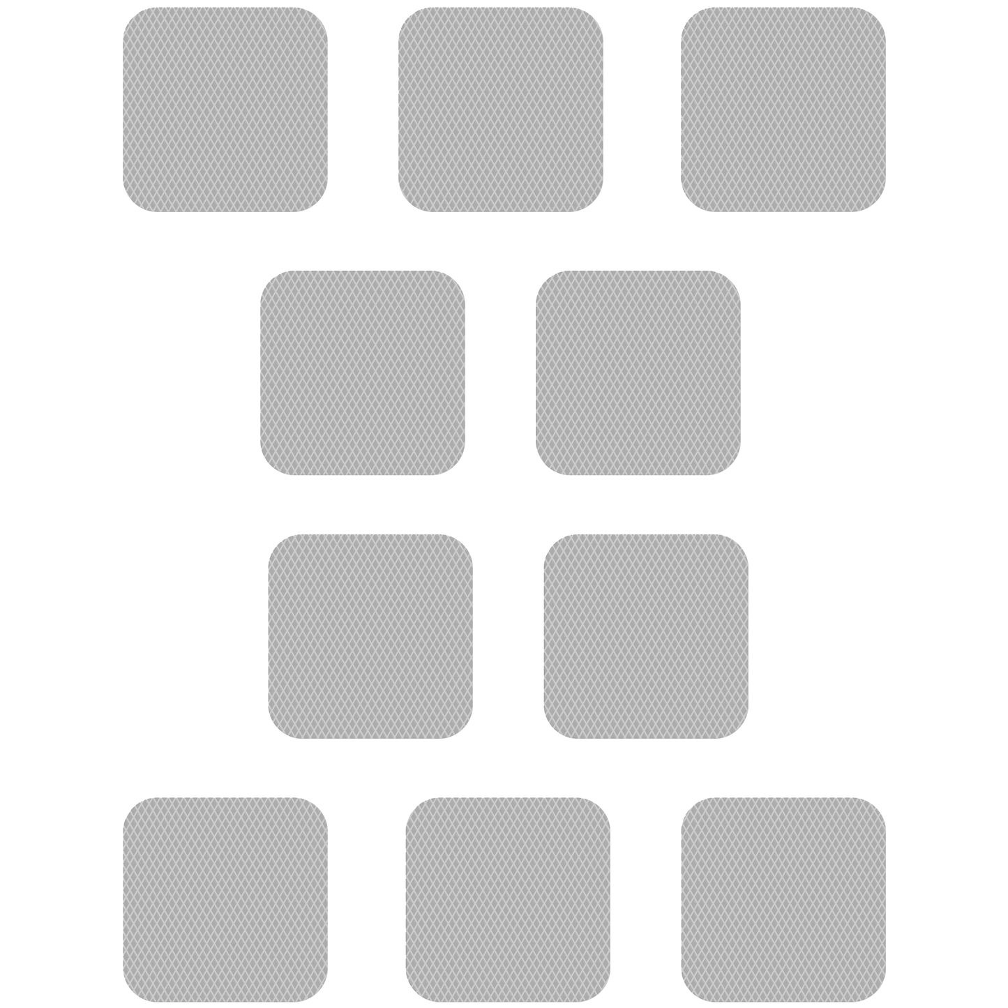 Kahuna Grip™ Non-Slip Safety Bath/Shower Treads, Square