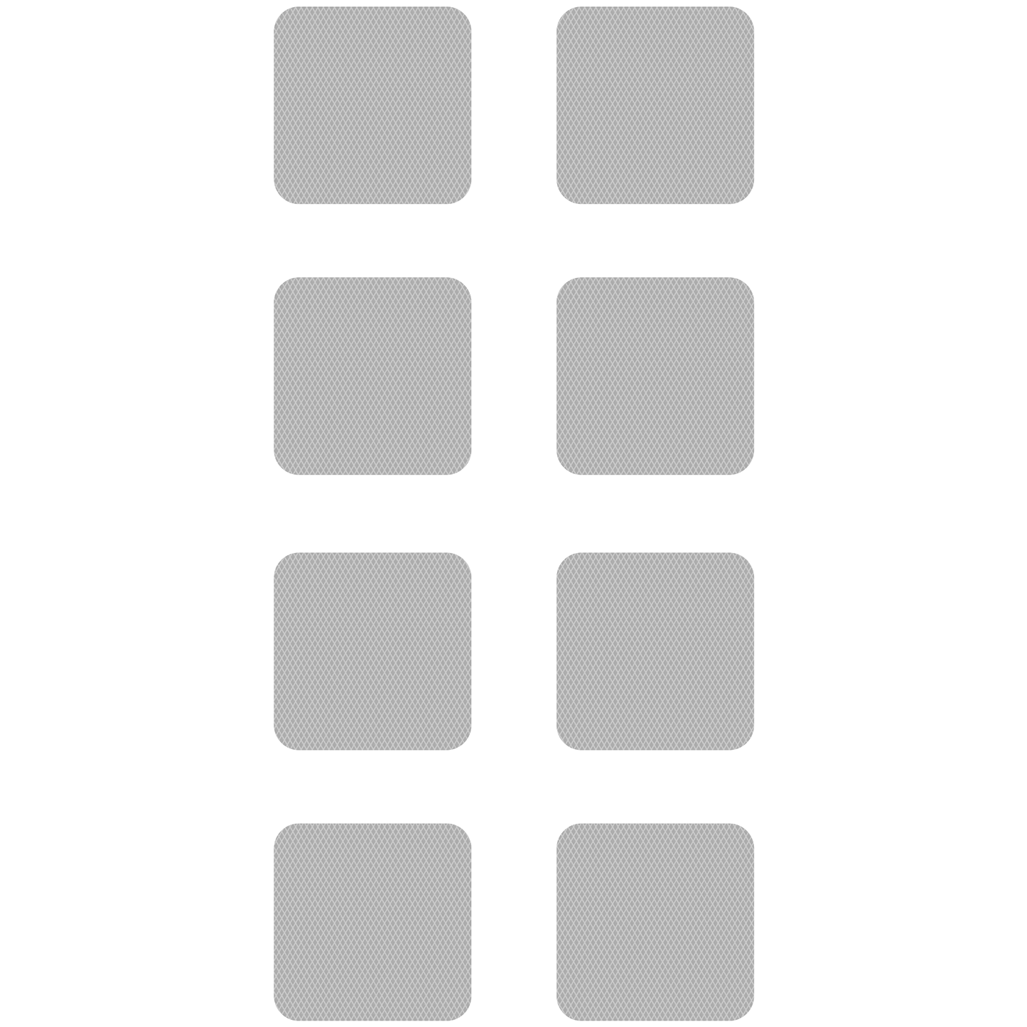 Kahuna Grip™ Non-Slip Safety Bath/Shower Treads, Square