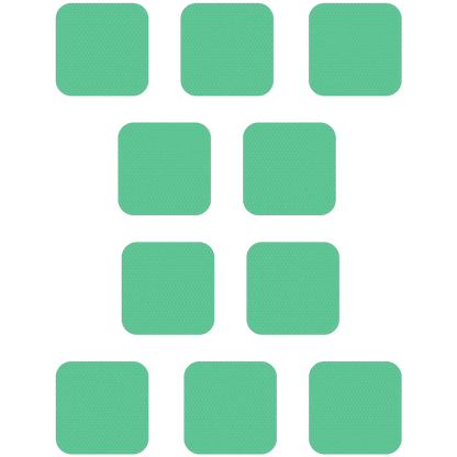 Kahuna Grip™ Non-Slip Safety Bath/Shower Treads, Square