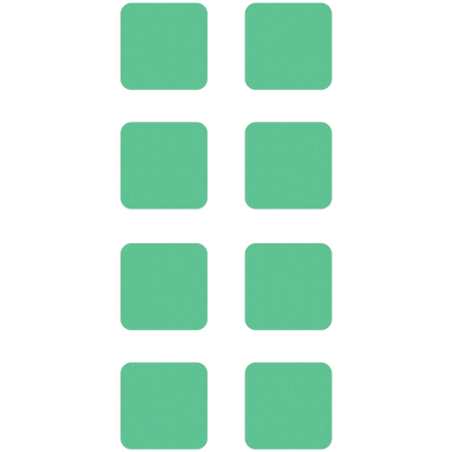 Kahuna Grip™ Non-Slip Safety Bath/Shower Treads, Square