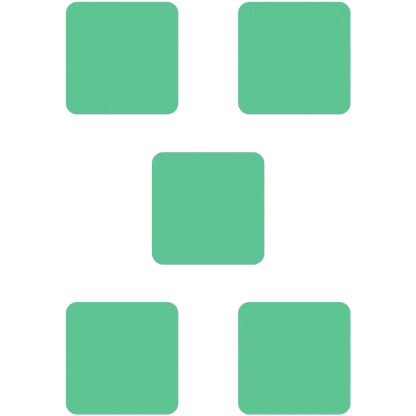 Kahuna Grip™ Non-Slip Safety Bath/Shower Treads, Square