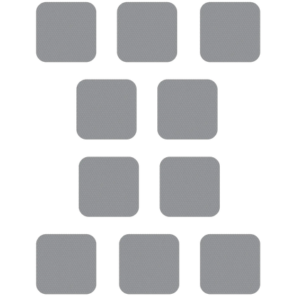 Kahuna Grip™ Non-Slip Safety Bath/Shower Treads, Square