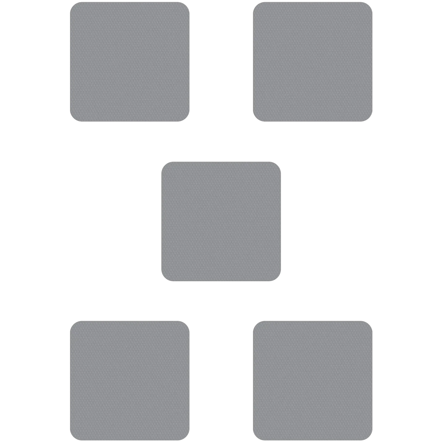 Kahuna Grip™ Non-Slip Safety Bath/Shower Treads, Square