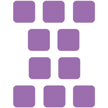 Kahuna Grip™ Non-Slip Safety Bath/Shower Treads, Square