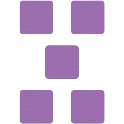 Kahuna Grip™ Non-Slip Safety Bath/Shower Treads, Square