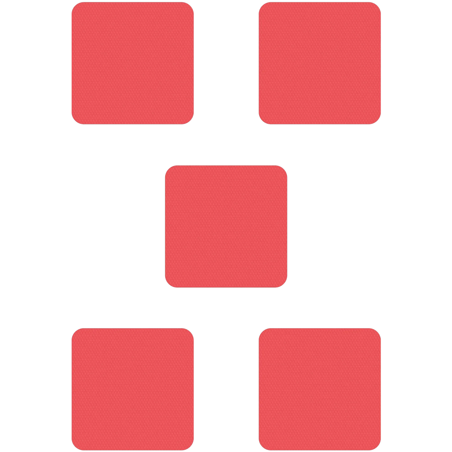 Kahuna Grip™ Non-Slip Safety Bath/Shower Treads, Square