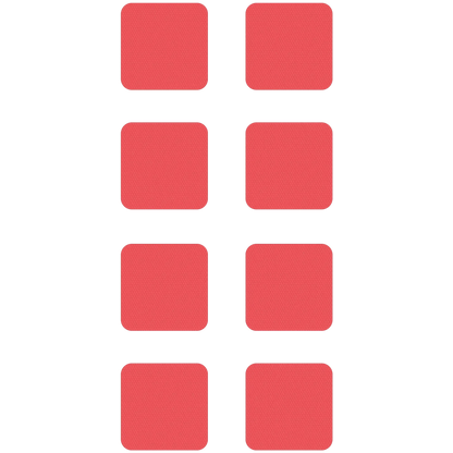 Kahuna Grip™ Non-Slip Safety Bath/Shower Treads, Square