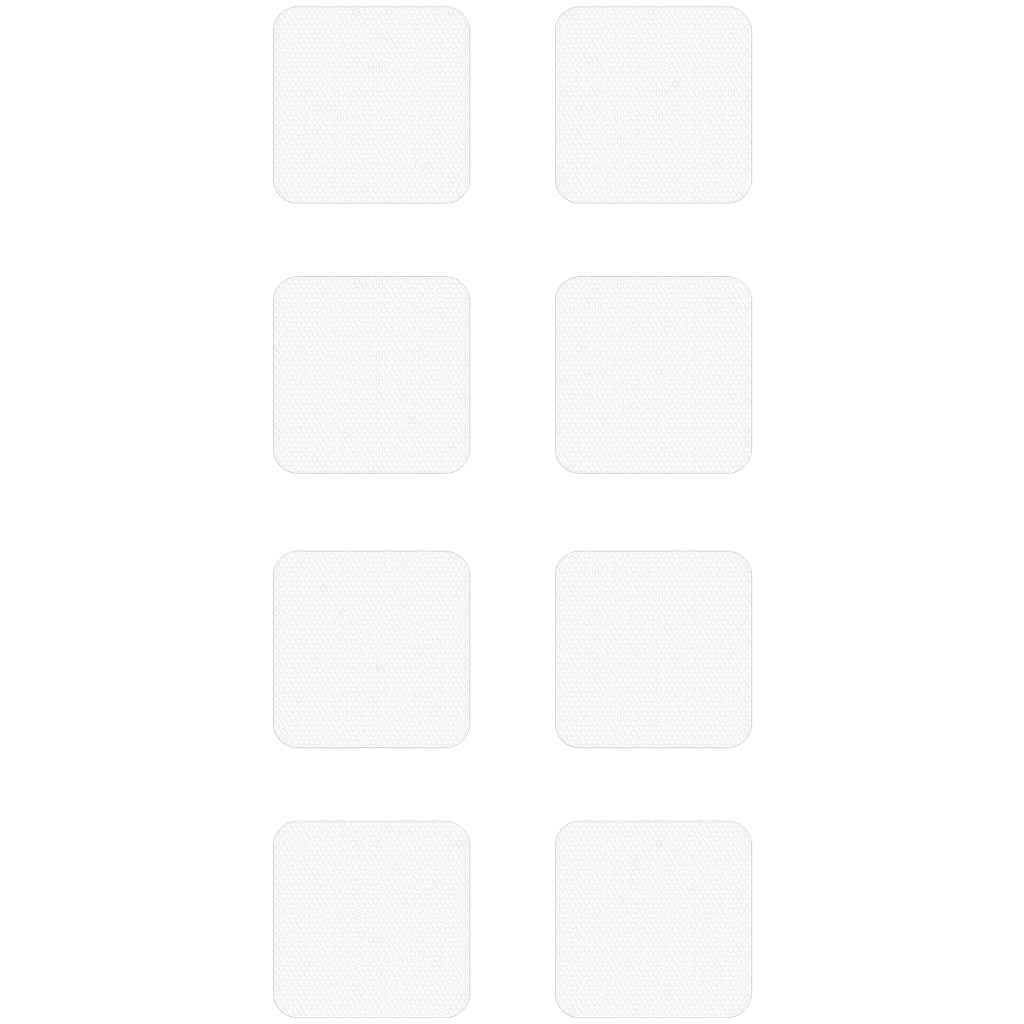 Kahuna Grip™ Non-Slip Safety Bath/Shower Treads, Square