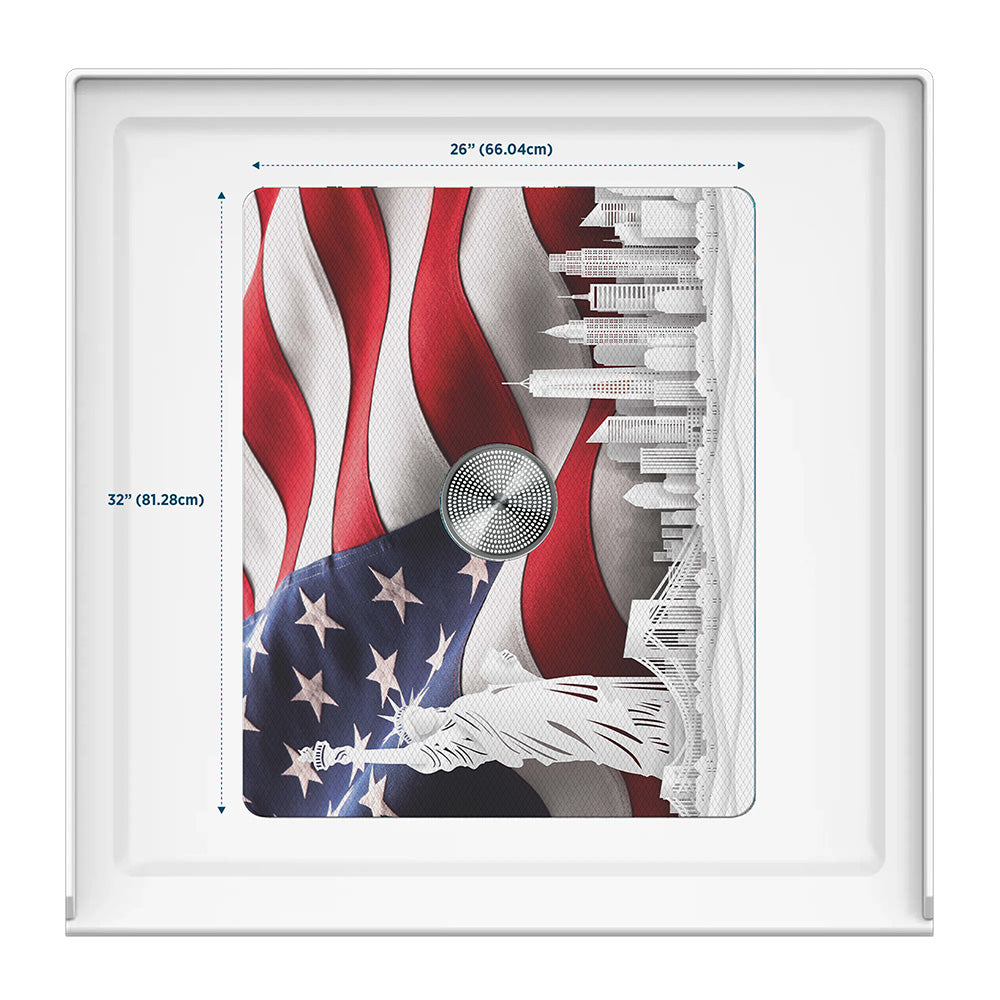 Shower Mat (w/ Drain Hole)