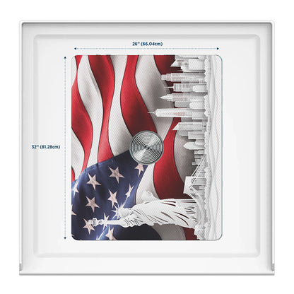 Shower Mat (w/ Drain Hole)