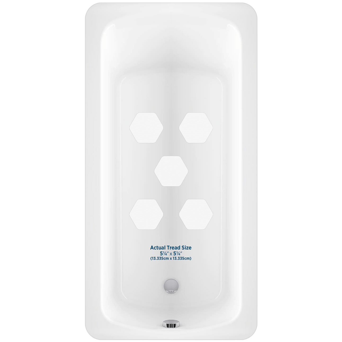 Kahuna Grip™ Non-Slip Safety Treads, Hex Shape