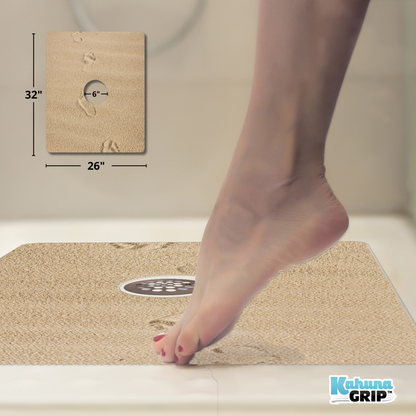 Anti-Slip Traction Mat for Bathtub and Shower Floors