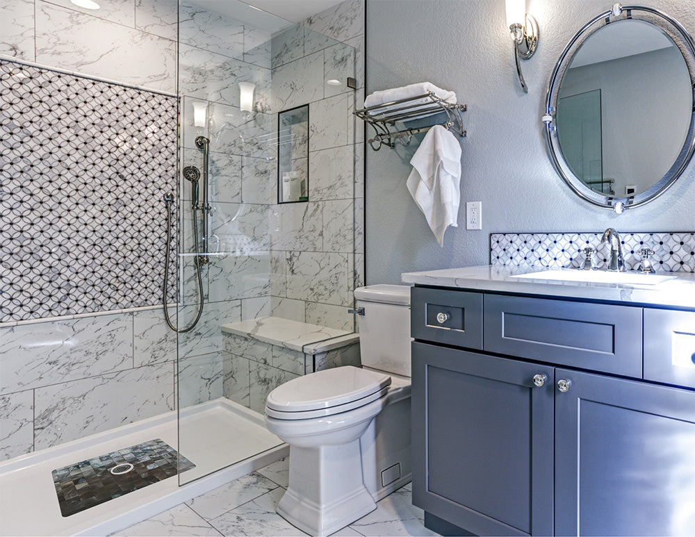 Shower Mat (w/ Drain Hole)