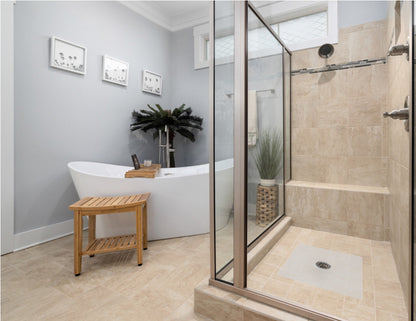 Shower Mat (w/ Drain Hole)