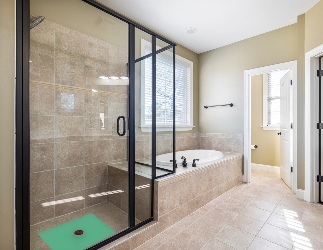 Shower Mat (w/ Drain Hole)