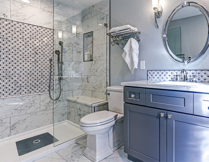 Shower Mat (w/ Drain Hole)