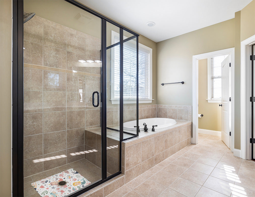 Shower Mat (w/ Drain Hole)