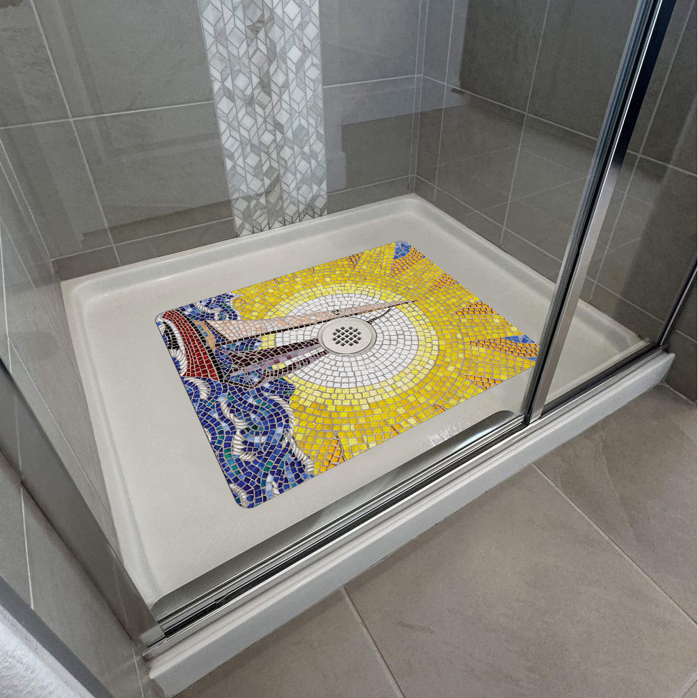 Shower Mat (w/ Drain Hole)