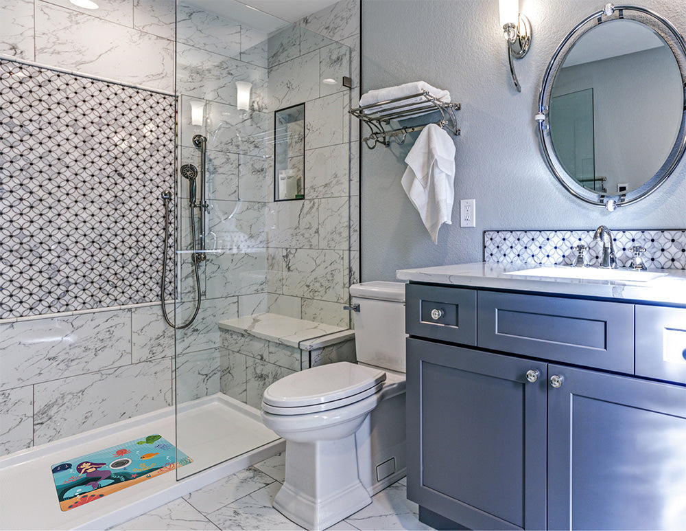 Shower Mat (w/ Drain Hole)