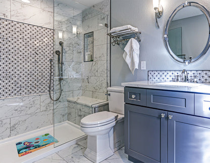 Shower Mat (w/ Drain Hole)