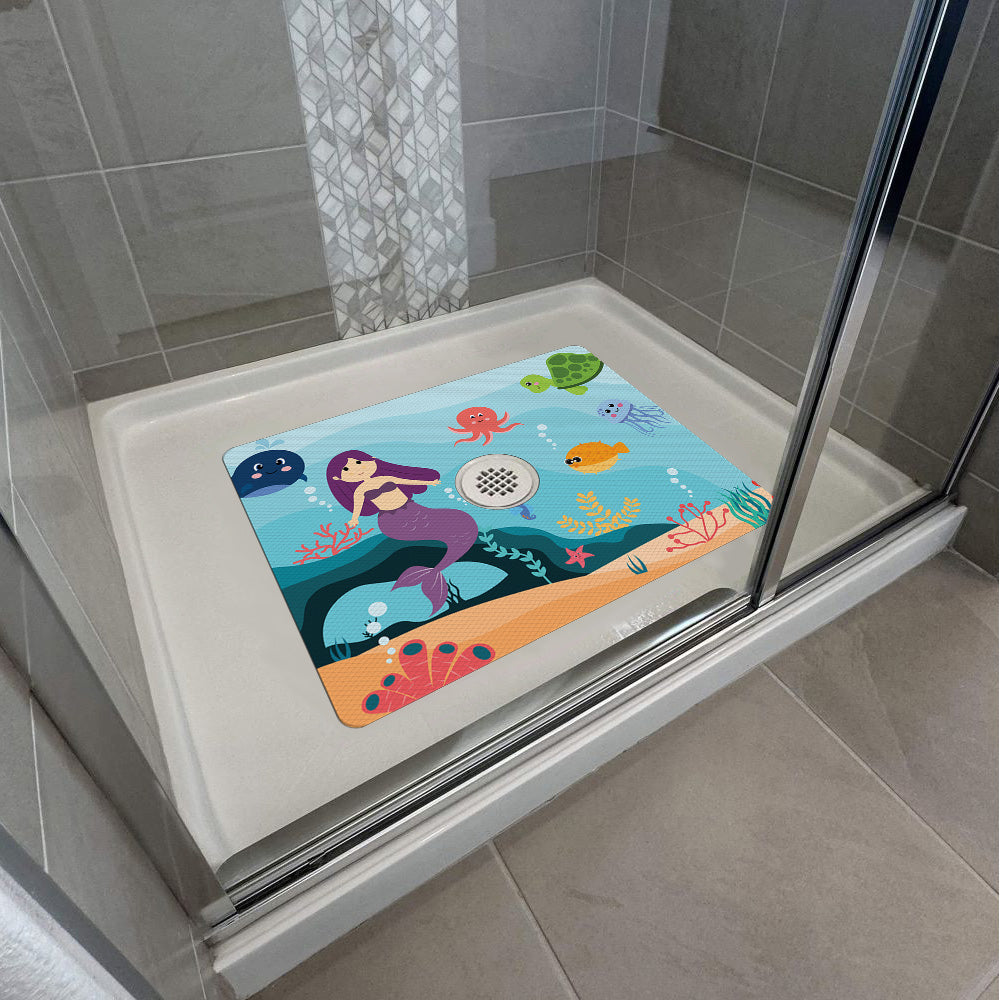 Shower Mat (w/ Drain Hole)