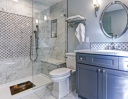 Shower Mat (w/ Drain Hole)