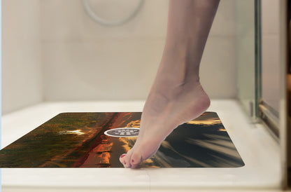 Shower Mat (w/ Drain Hole)