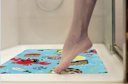 Shower Mat (w/ Drain Hole)