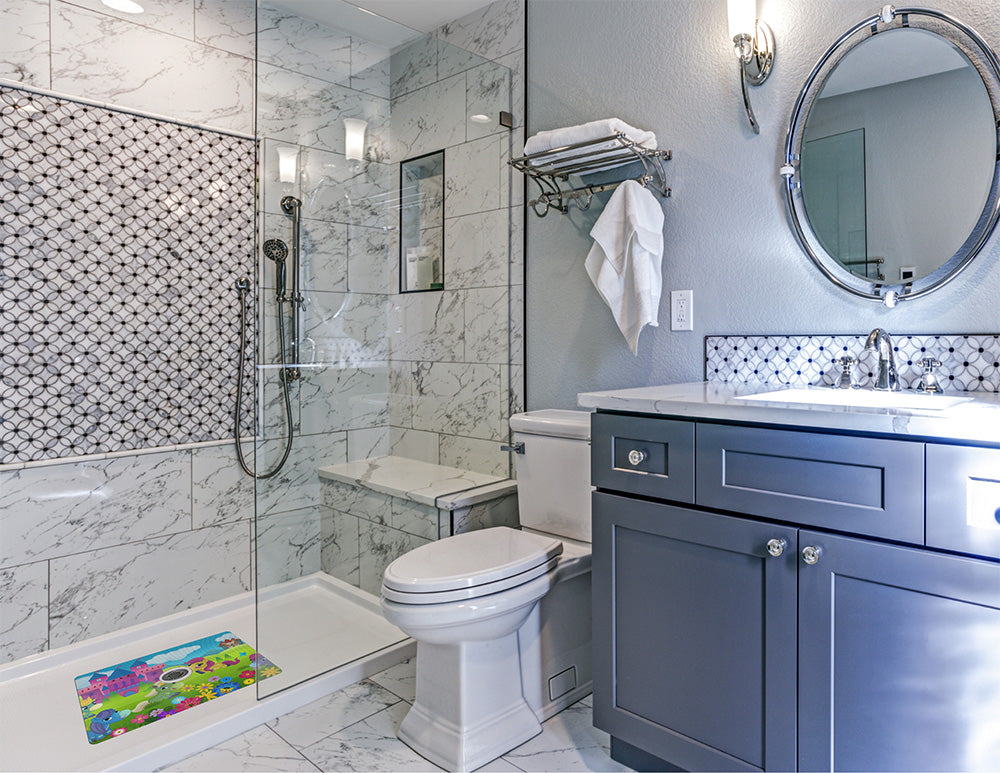 Shower Mat (w/ Drain Hole)