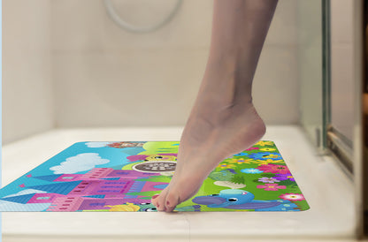 Shower Mat (w/ Drain Hole)