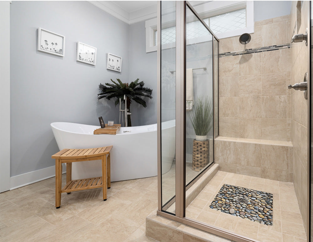 Shower Mat (w/ Drain Hole)