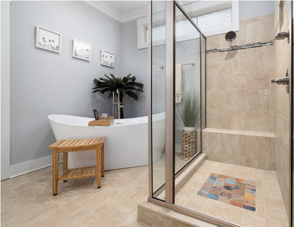 Shower Mat (w/ Drain Hole)