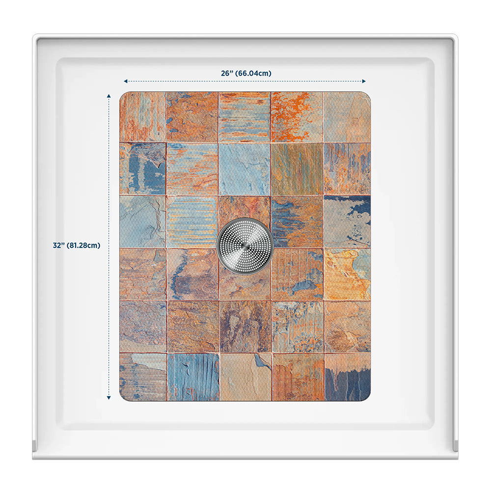 Shower Mat (w/ Drain Hole)