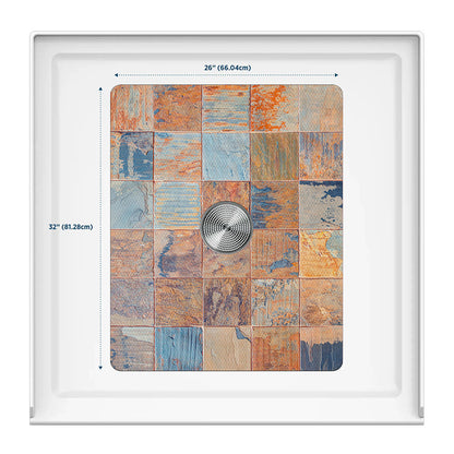 Shower Mat (w/ Drain Hole)