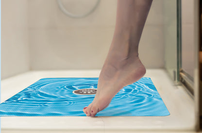 Shower Mat (w/ Drain Hole)
