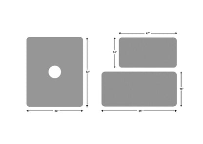 Anti-Slip Traction Mat for Bathtub and Shower Floors