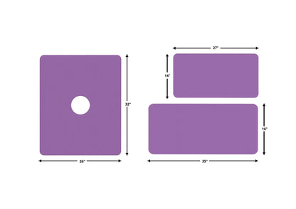 Anti-Slip Traction Mat for Bathtub and Shower Floors