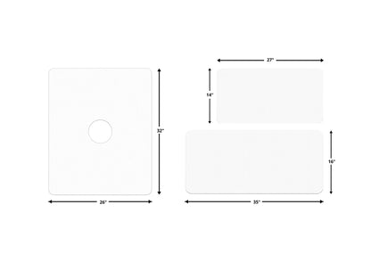 Anti-Slip Traction Mat for Bathtub and Shower Floors