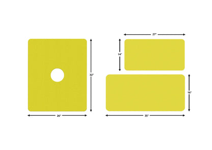 Anti-Slip Traction Mat for Bathtub and Shower Floors