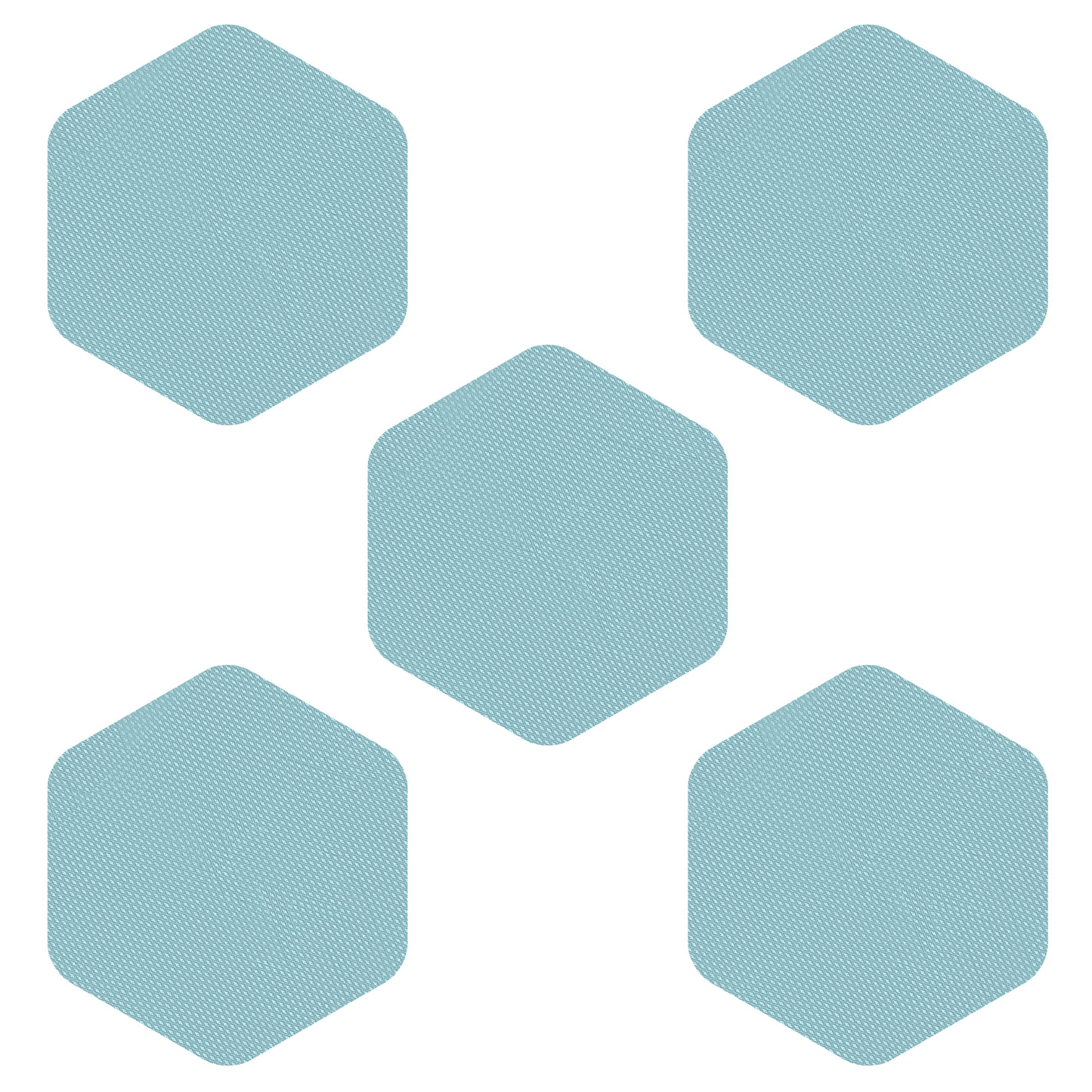 Kahuna Grip™ Non-Slip Safety Treads, Hex Shape